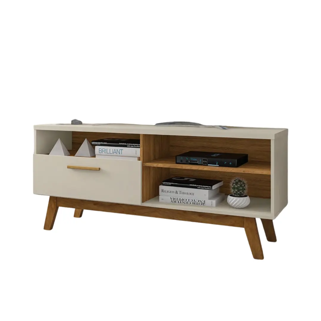 Maxi Paladio TV Stand 136CM (Off White)